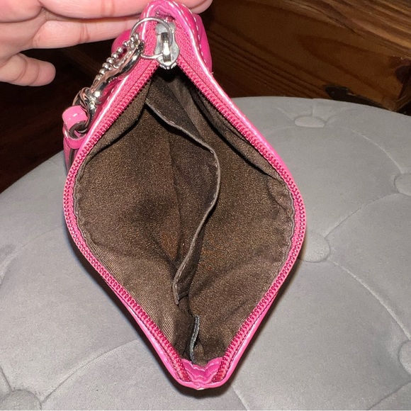 Coach Pink Wristlet - Picture 12 of 15